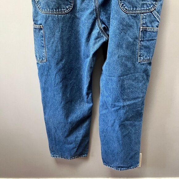 Carhartt Fleece Lined Work Jeans - Dungaree Fit. Size 40x32 - Picture 4 of 10